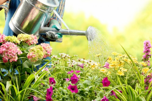Screen-reader compatible landscaping page section